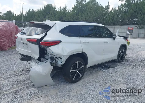 2022 Toyota Highlander Xse from USA, damaged, VIN 5TDLZRBH5NS256472